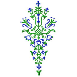 Flowers And Tree Embroidery Design 8 Flowers And Tree Embroidery Design 8